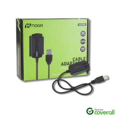 Adaptador De Disco Noga He-2020 Usb 2.0 Sata 2.5