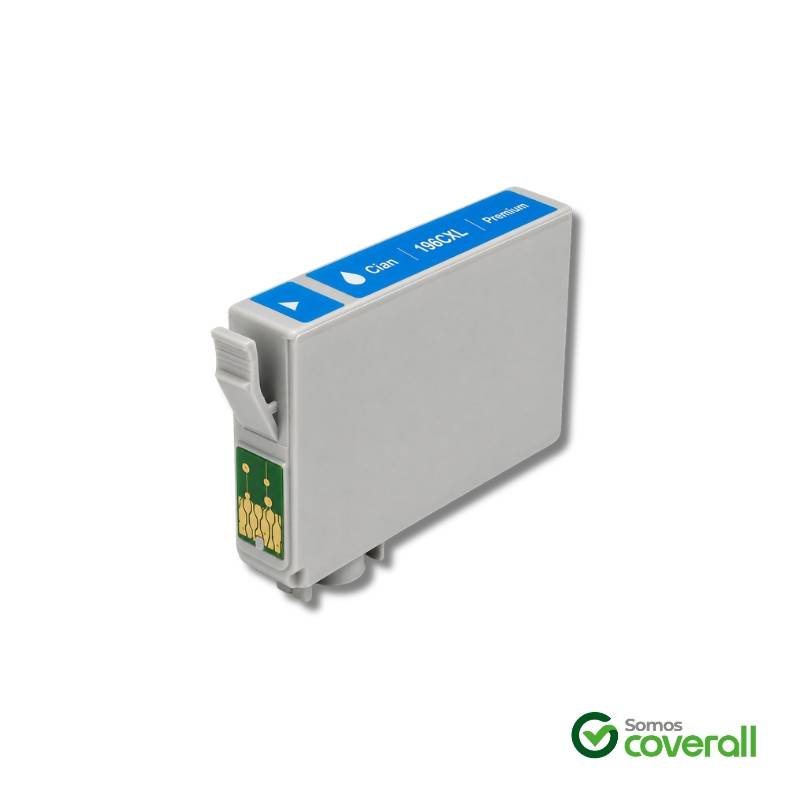 Cartucho Tinta Compatible Epson T196 Cian