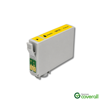 Cartucho Tinta Compatible Epson T196 Amarillo