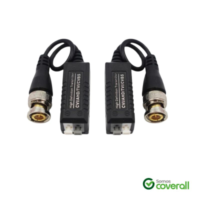 Balun Video Pasivo Par Cctv Hd Cvi Tvi