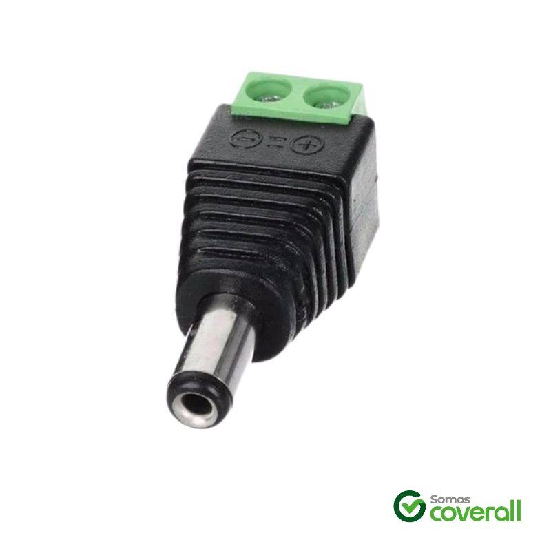 Conector Plug Macho Alimentacion 12V Cctv