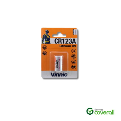 Pila De Litio Cr123A 3V 1680Mah
