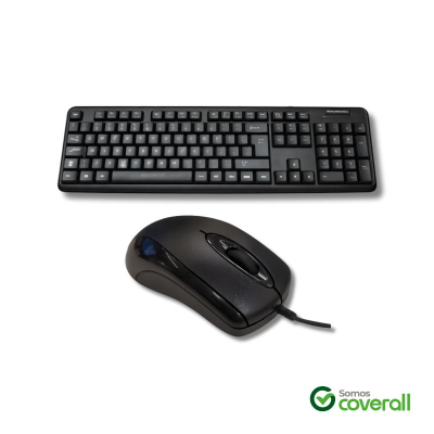 Teclado Y Mouse Performance Usb Negro