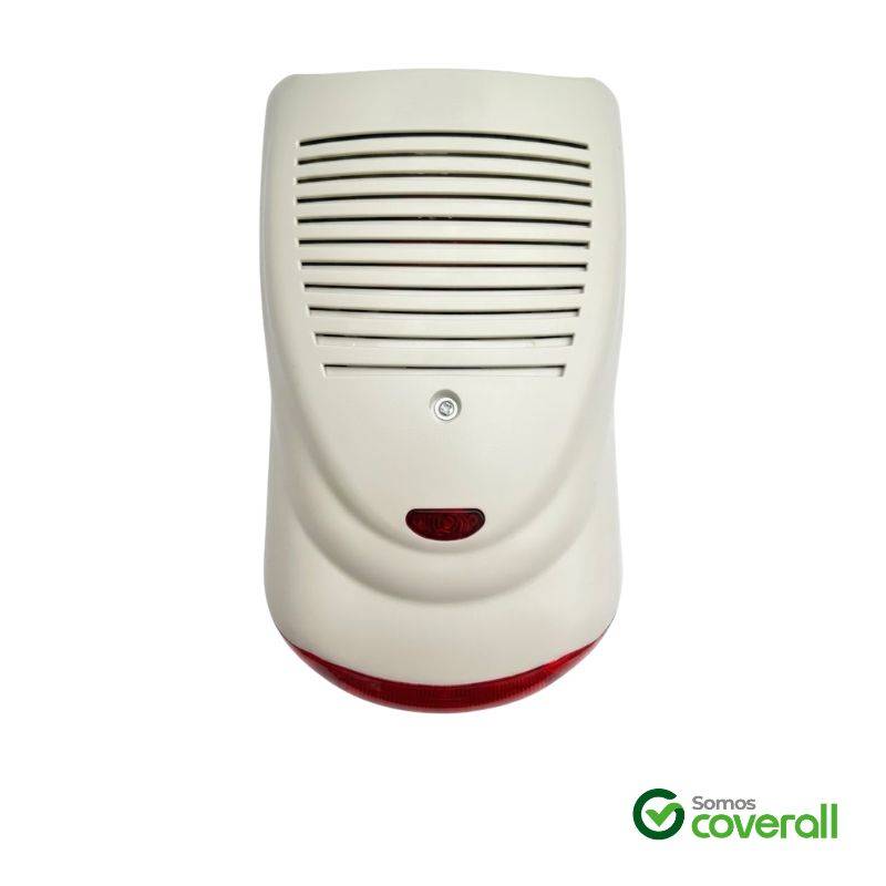 Sirena Alarma Br-400 12V 120Db Estrobo Led Tamper Exterior