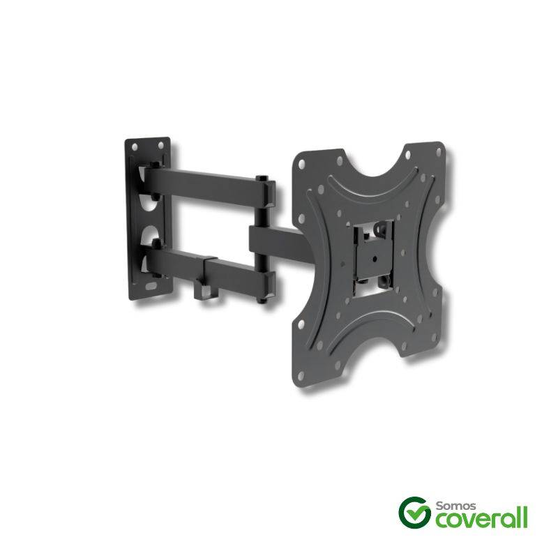 Soporte Tv Monitor Netmak Nm-St34 Articulado 14 A 43 Inclinacion 15° Giro 180° Separacion 39Cm Vesa 200X200