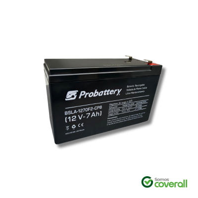 Bateria Probattery Bsla-1270F2-Cpb 12V 7Ah F2 Sellada