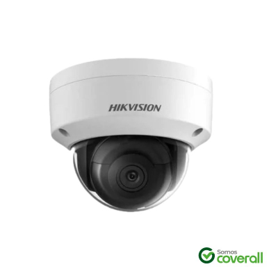 Camara Hikvision 2Cd1121G0 2Mp 2.8Mm Ir 20M Ip Lan Poe Domo Interior Plastica