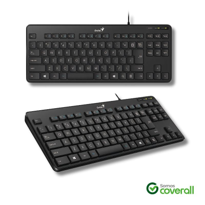 Teclado Genius Luxemate 110 Compacto Usb Negro