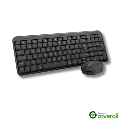 Teclado Y Mouse Logitech Mk250 Compacto 1000Dpi 10M Bluetooth Negro