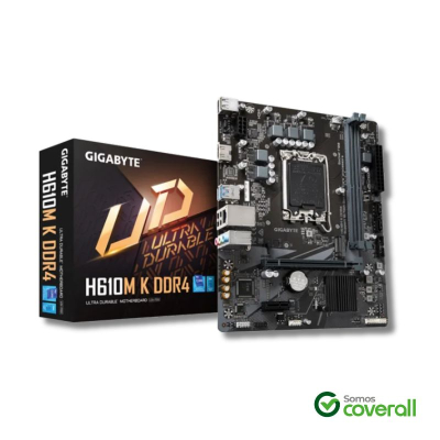Mother Gigabyte Ud H610M K Ddr4 2 Dimms Hdmi 2 Sata Iii 1 M2 Lga 1700