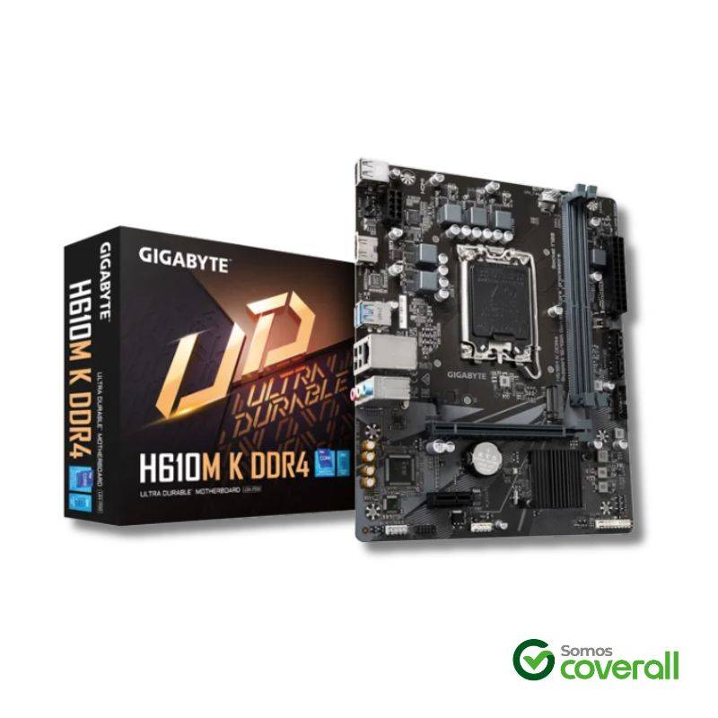 Mother Gigabyte Ud H610M K Ddr4 2 Dimms Hdmi 2 Sata Iii 1 M2 Lga 1700