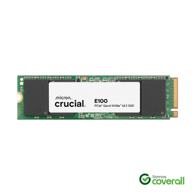 Disco Solido Crucial E100 480Gb 5000Mbs Nvme Gen4 M2 2280