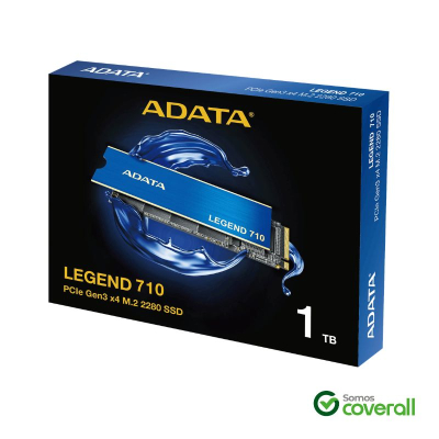 Disco Solido Adata Legend 710 1Tb 2400Mbs Nvme Gen3 M2 2280