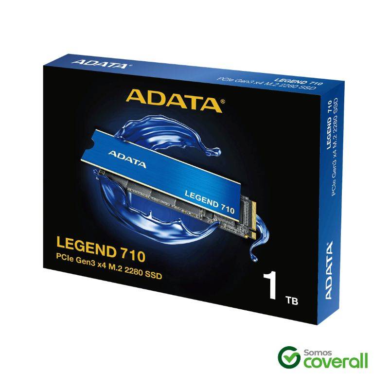 Disco Solido Adata Legend 710 1Tb 2400Mbs Nvme Gen3 M2 2280