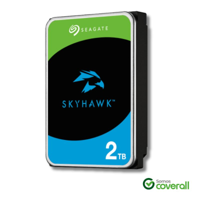 Disco Videovigilancia Seagate Skyhawk 2Tb 256Mb 5400Rpm 64 Camaras Sata Iii 3.5