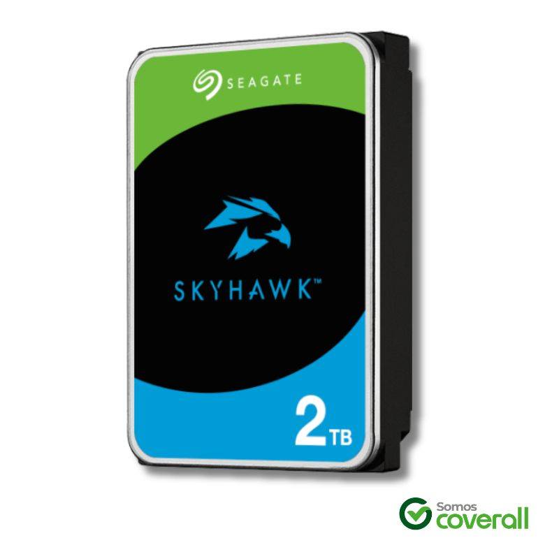 Disco Videovigilancia Seagate Skyhawk 2Tb 256Mb 5400Rpm 64 Camaras Sata Iii 3.5