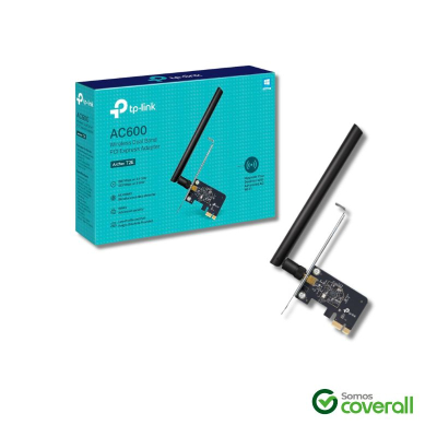 Placa Adaptador De Red Tp-Link Archer T2E Ac600 Wifi 433Mbps 200Mbps Pcie