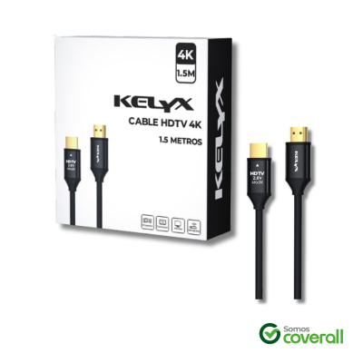 Cable Hdmi Kelyx Hdtv 4K 48Gbps 1.5M