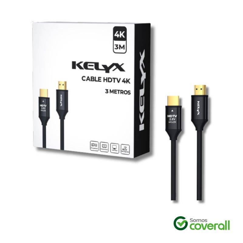 Cable Hdmi Kelyx Hdtv 4K 48Gbps 3M