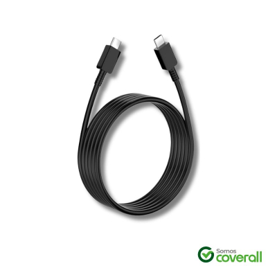 Cable De Datos Usb C 45W Carga Rapida 1.5M Negro