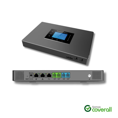 Central Telefonica Ip Pbx Grandstream Ucm6302A 2 Fxo 2 Fxs 500 Usuarios 75 Llamadas