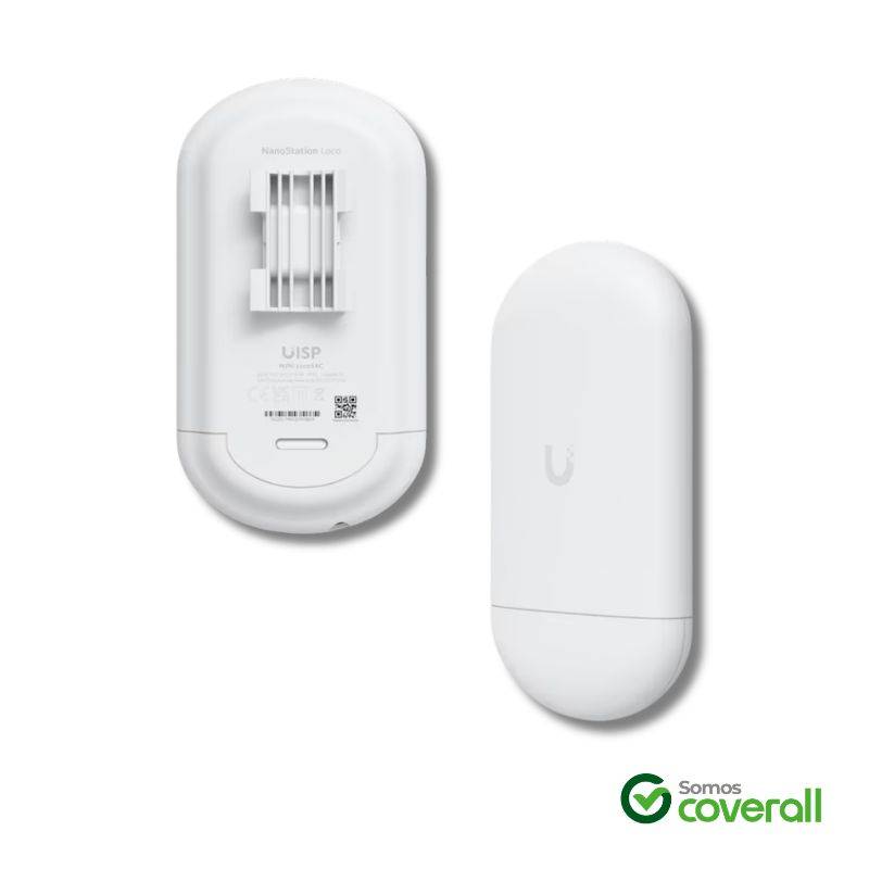 Access Point Exterior Ubiquiti Nanostation Loco 5Ac 5Ghz 450Mbps 13Db 10/100/1000Mbps Poe 10Km