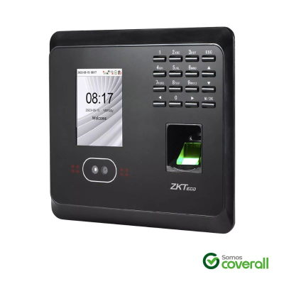 Control Asistencia Reloj Zkteco Mb360 Plus Display 100 Rostros 500 Huellas Rj45 Usb