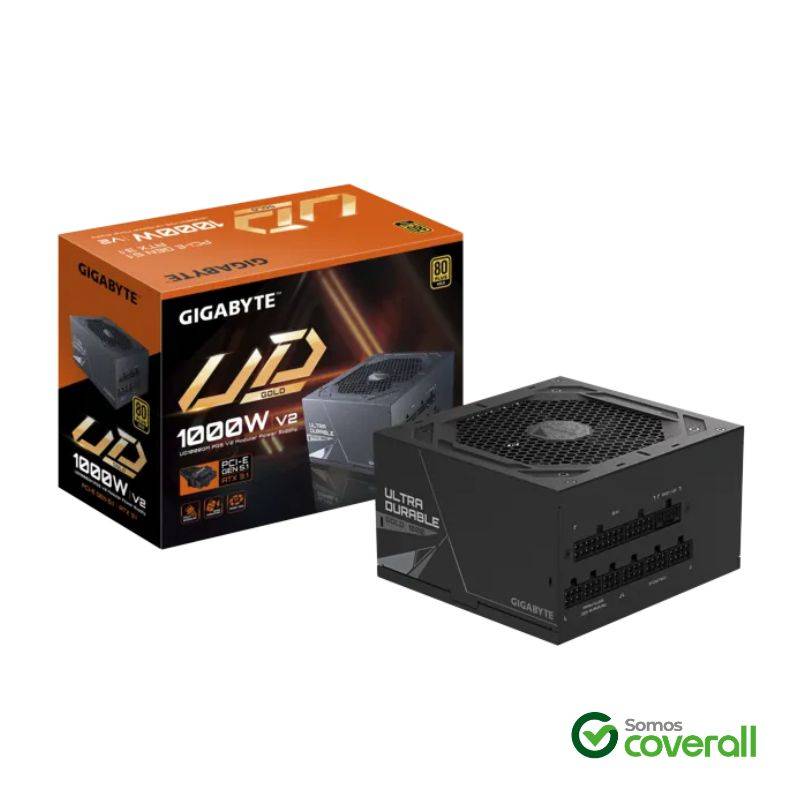 Fuente Para Pc Gigabyte Ud Gold Ud1000Gm Pg5 V2 1000W 80 Plus Gold Modular Pcie Atx