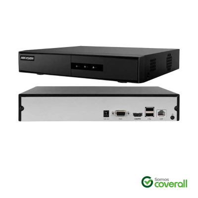Nvr Hikvision 7108Ni-Q1/M 8 Canales Ip 6Mp H265+ Cruce De Linea Y Deteccion De Intruso