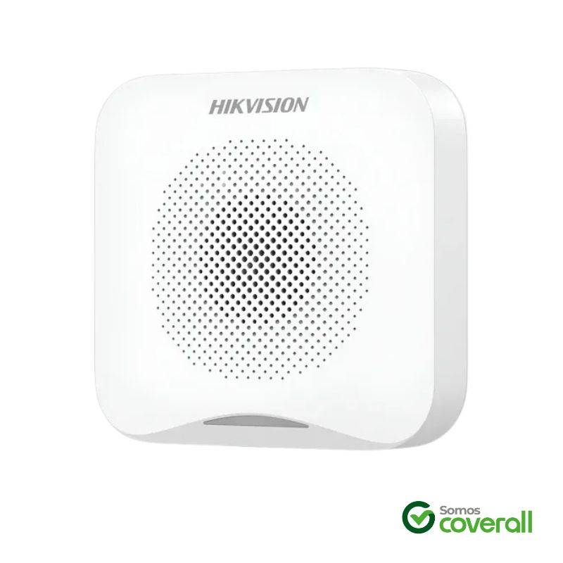 Sirena Alarma Hikvision Ax Home Ps201 Bateria 95Db Led Rf 433Mhz Inalambrico Interior