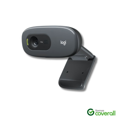 Webcam Logitech C270 1280X720 Hd Microfono Lente Fijo Usb 1.5M