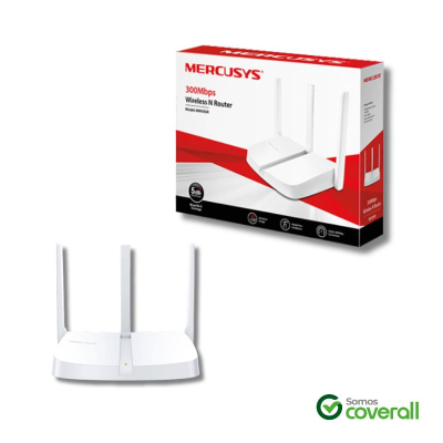 Router Wifi Mercusys Mw305R 300Mbps 4 Puertos Router Bridge