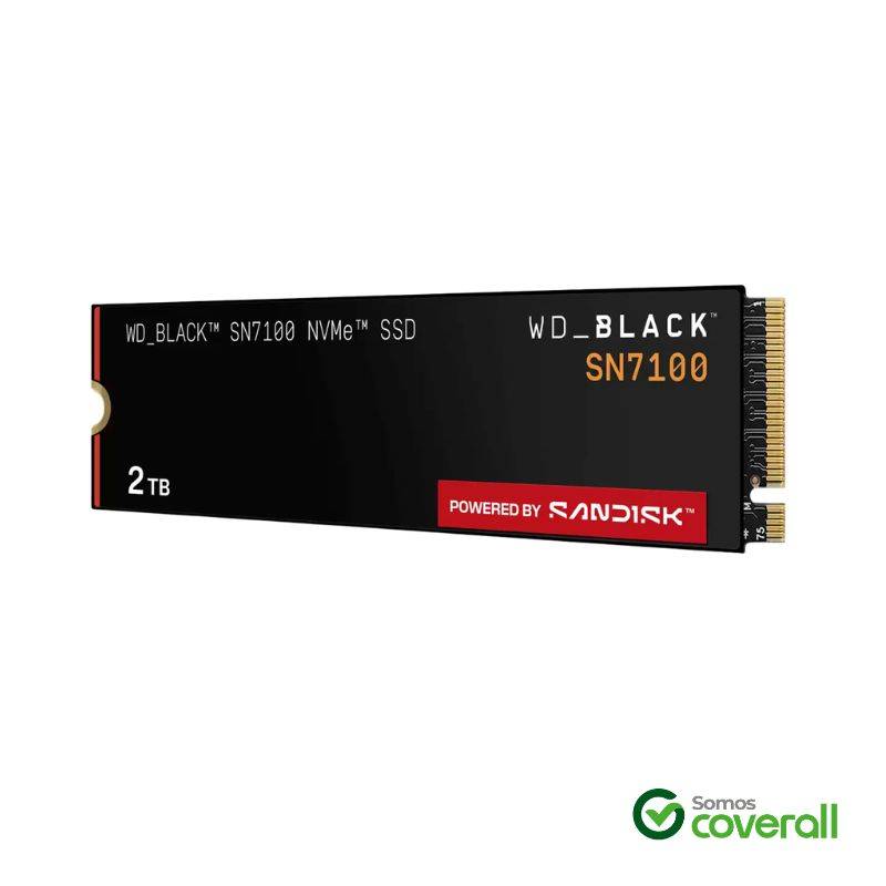 Disco Solido Western Digital Black Sn7100 2Tb 7250Mbs Nvme Gen4 M2 2280