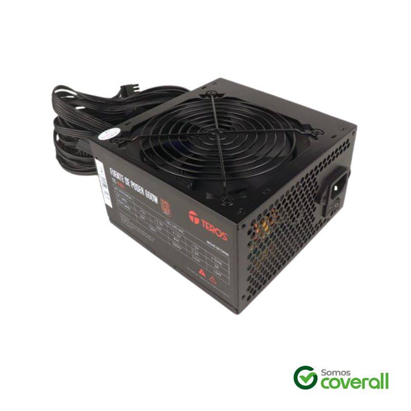 Fuente Para Pc Teros Te-7160 600W 80 Plus Bronze Pcie Atx