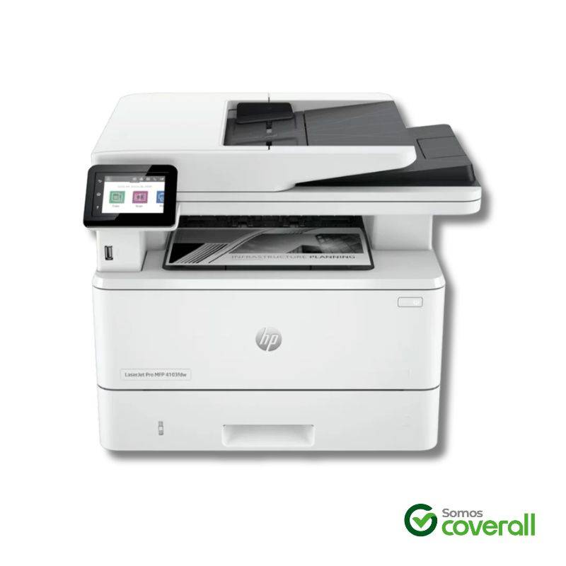 Impresora Laser Hp Laserjet Pro 4103Fdw Toner Negro Duplex Wifi Bluetooth Lan Usb