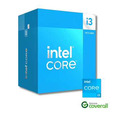 Procesador Intel Core I3-14100F 4.7Ghz 12Mb 4 Nucleos 8 Hilos Generacion 14 Sin Video Raptor Lake Lga 1700