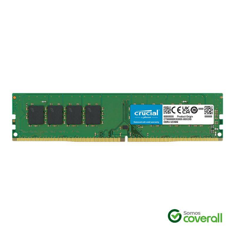 Memoria Ram Crucial Basic Ddr4 8Gb 3200Mhz Udimm Cl22 1.2V