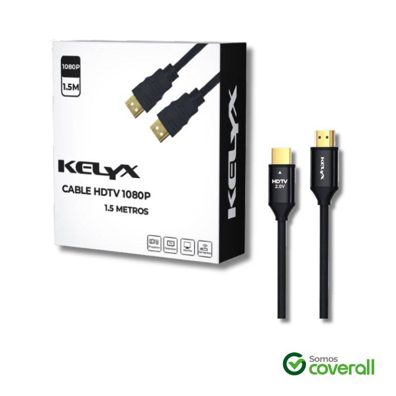 Cable Hdmi Kelyx Hdtv 1080P 10.2Gbps 1.5M