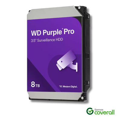 Disco Videovigilancia Western Digital Purple Pro 8Tb 256Mb 7200Rpm 64 Camaras Sata Iii 3.5