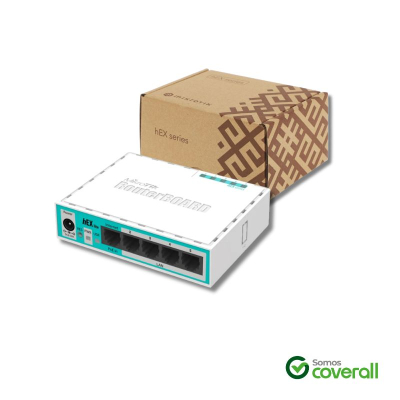 Routerboard Mikrotik Hex Lite Rb750R2 1 Nucleos 1 Hilos 850Mhz 64Mb 10/100Mbps 5 Puertos Poe