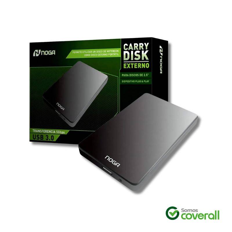 Carry Disk Externo Noga Cd2 3.0 2.5 Usb 3.0 Funda