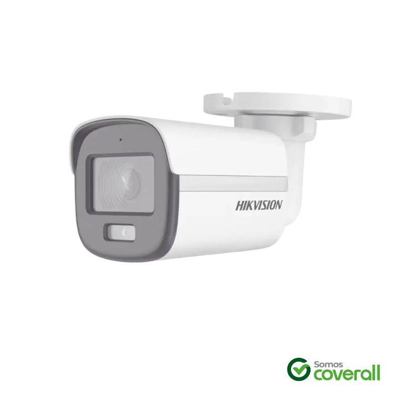 Camara Hikvision 2Ce10Df0T 2Mp 2.8Mm Color Vu 30M Cctv Bullet Exterior Plastica