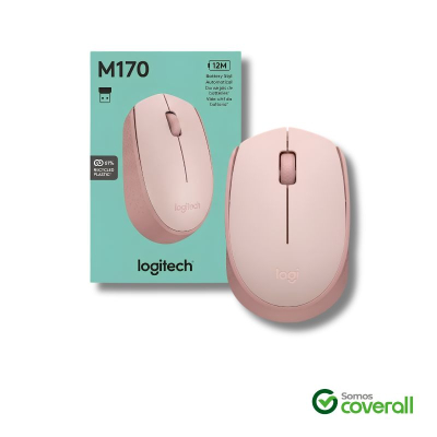 Mouse Logitech M170 1000Dpi 10M 2.4Ghz Inalambrico Rosa