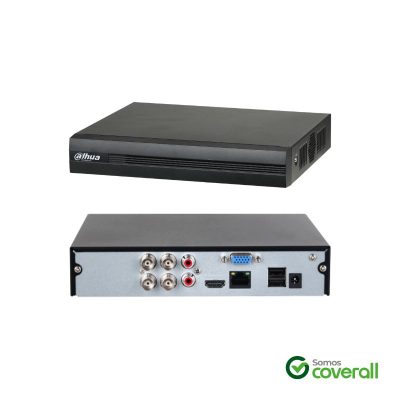 Dvr Xvr Dahua Xvr1B04-I 4 Canales Hdtvi Cvi Ahd Cvbs 1 Ip 2Mp H265+ Wizsense	Deteccion De Movimiento Humano Vehiculo