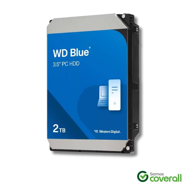 Disco Duro Pc Western Digital Blue 2Tb 64Mb 5400Rpm Sata Iii 3.5