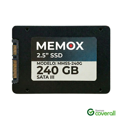 Disco Solido Memox Mmss-240G 240Gb 550Mbs Sata Iii 2.5