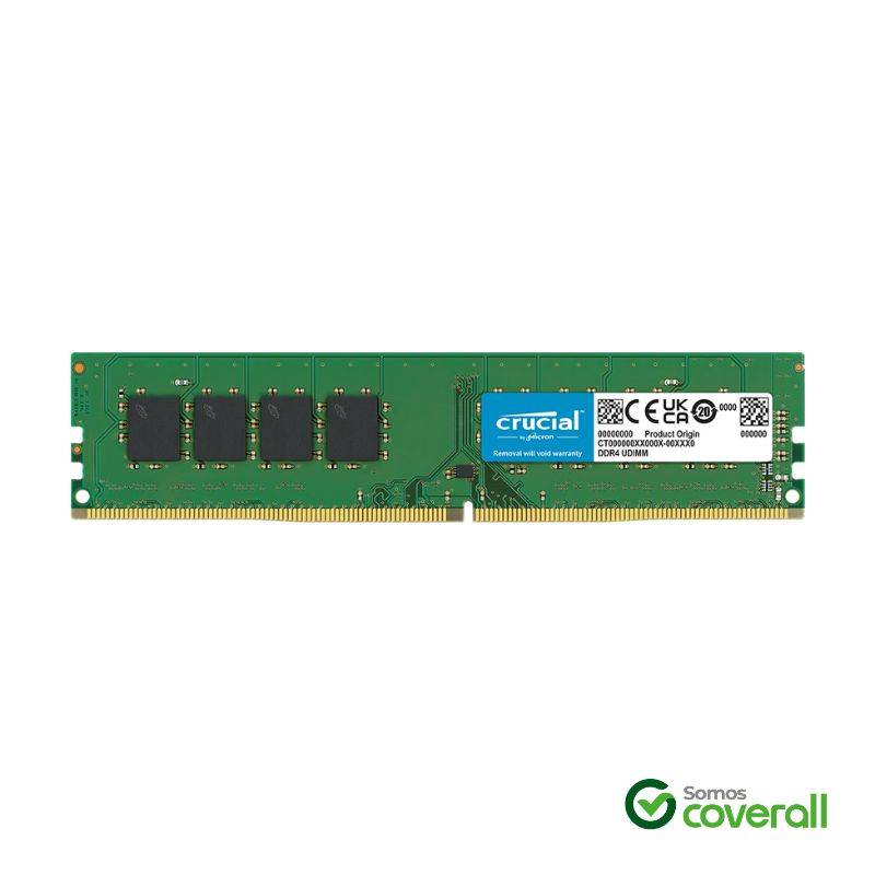 Memoria Ram Crucial Desktop Ddr4 8Gb 3200Mhz Udimm Cl22 1.2V