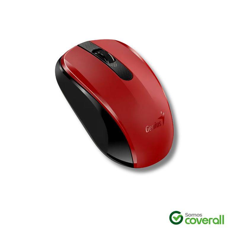 Mouse Genius Nx-8008S 1200Dpi 10M 2.4Ghz Inalambrico Rojo