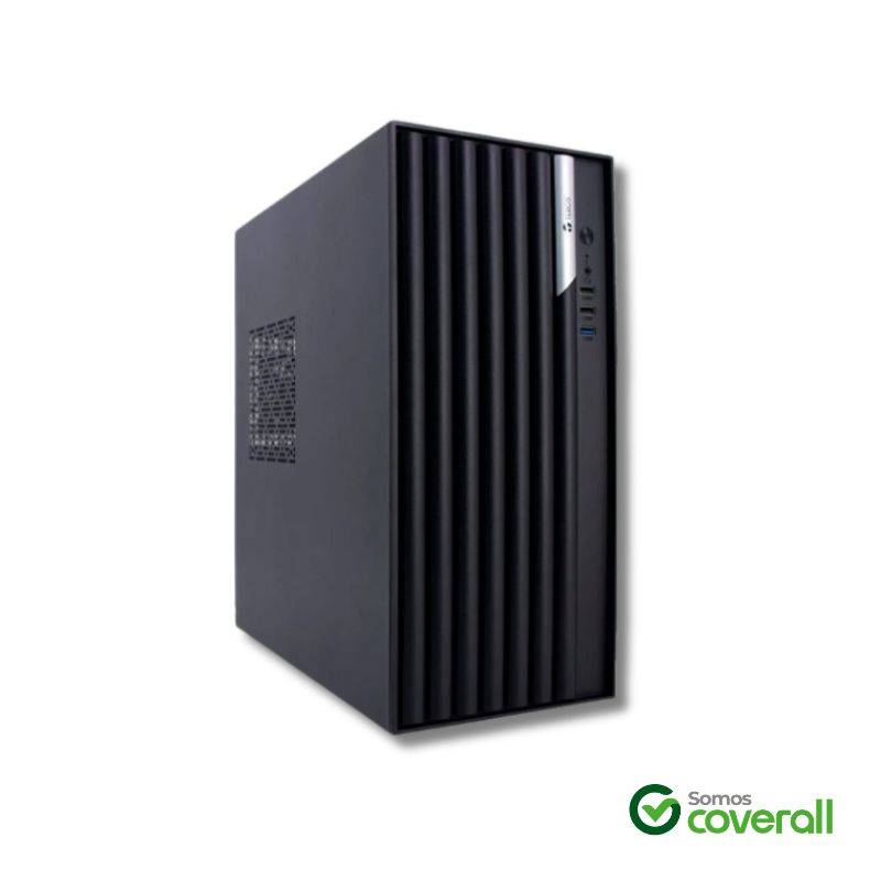 Gabinete Teros Te-1036S 250W Usb 3.0 Usb 2.0 Hd Audio 1 Fan Mini Tower Atx M-Atx Itx Negro