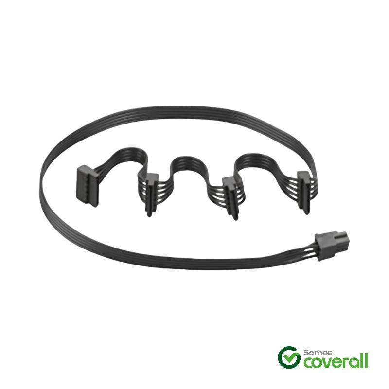 Cable Para Fuente Modular 6 Pines 4 Sata